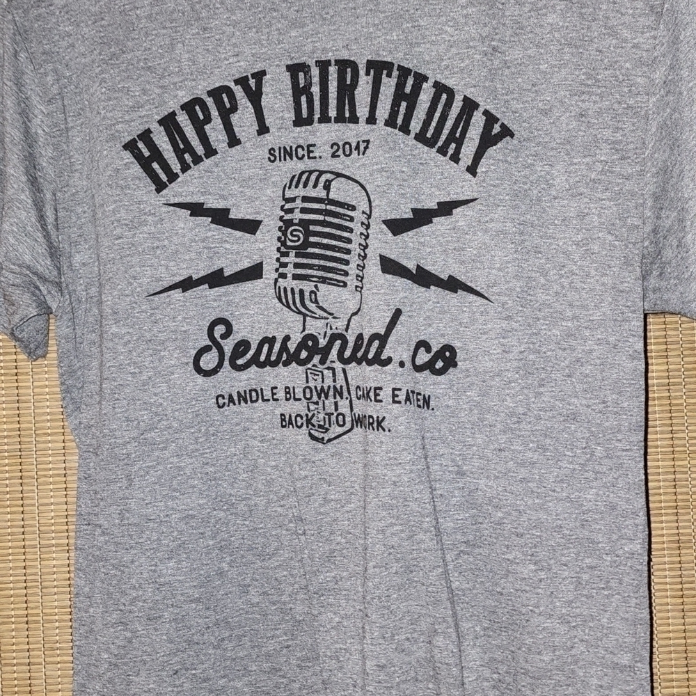 Happy Birthday Unisex Graphic Tee - Picture 2 of 4